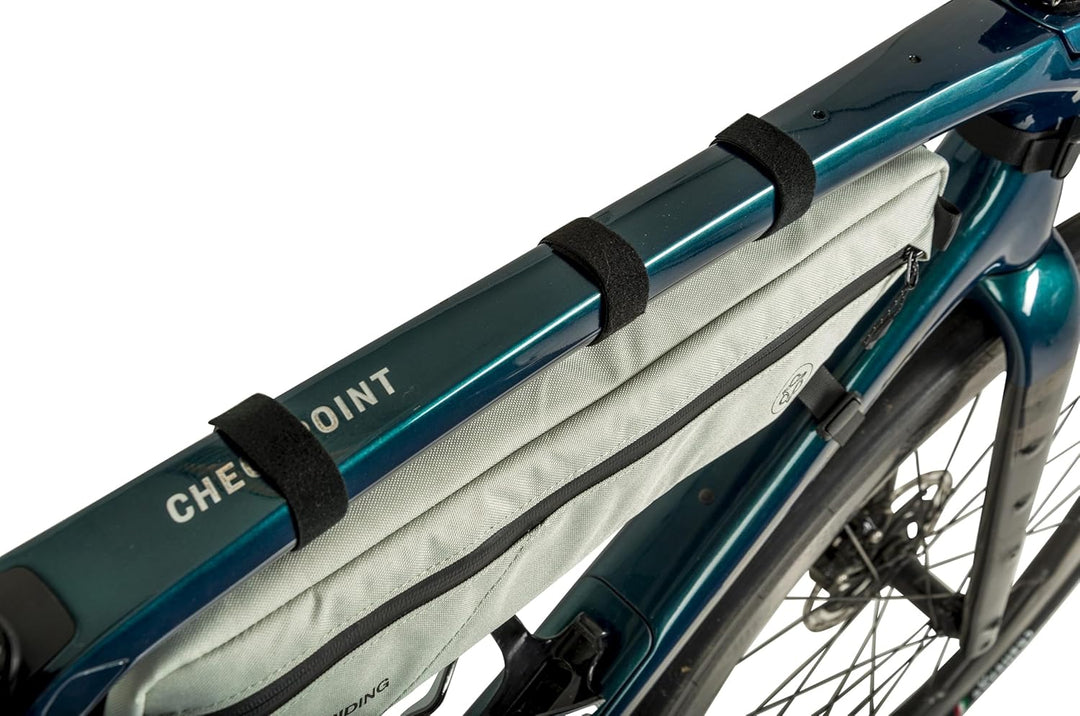 AGU Fahrradtasche, Rahmentasche, wasserabweisend, reflektierend, einfache Montage, 100% recyceltes P