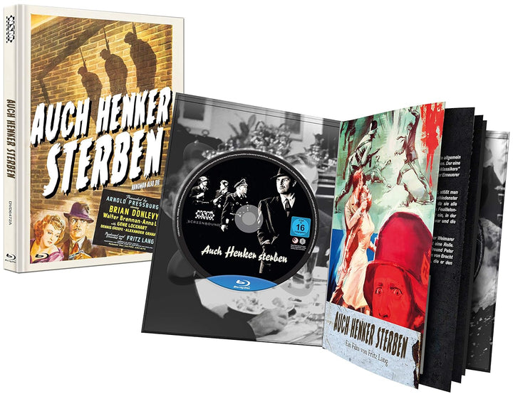 Auch Henker sterben [Blu-Ray+DVD] - uncut - auf 222 Stück limitiertes Mediabook Cover A, Blu-ray