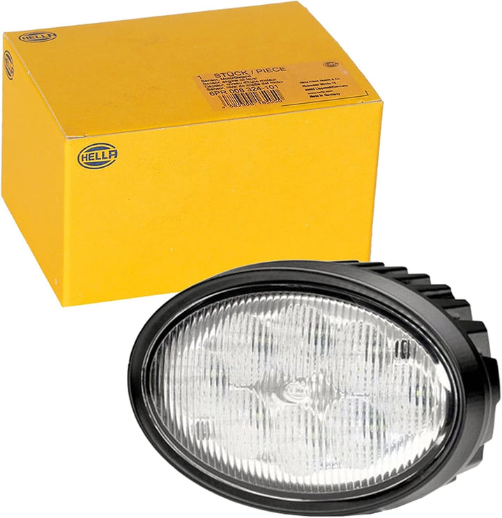 HELLA - LED-Arbeitsscheinwerfer - Oval 100 - 12/24V - 1700lm - Einbau/Schraubanschluss - 2-Punkt Bef