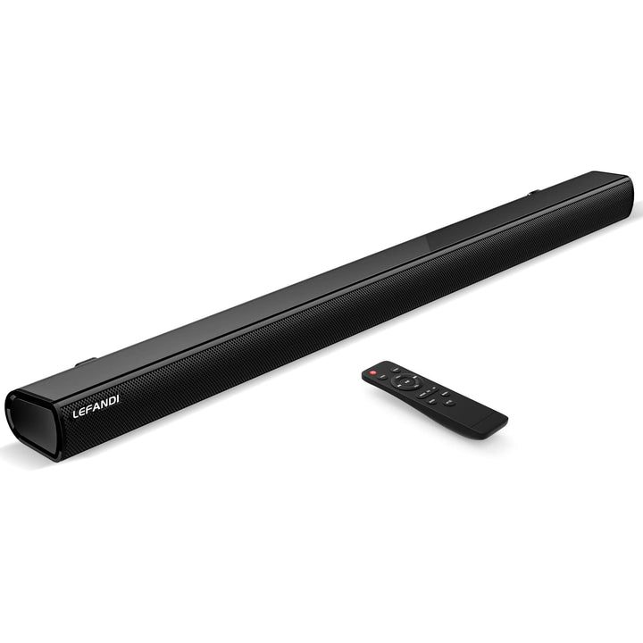 LEFANDI Soundbar für TV Geräte, Bluetooth Lautsprecher PC Soundbar 2.1 Kanal Surround Sound Heimkino