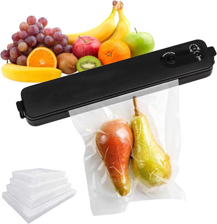 Vakuumierer Vakuumiergerät, Vakuumiergerät Mit 100 Vakuumbeuteln, Vacuum Sealer Folienschweissgerät