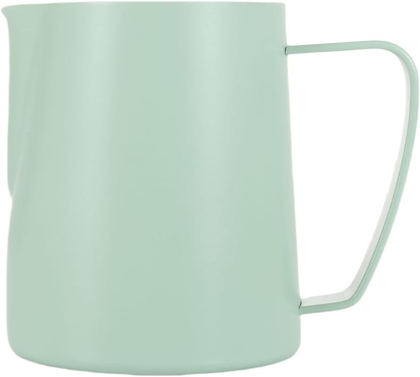 Milchaufschäumkrug, 350 ml, Edelstahl, Espresso-Dampfkrug, Milchaufschäumer für Kaffee, Cappuccino,