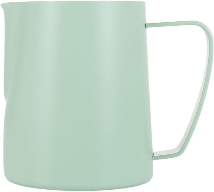 Milchaufschäumkrug, 350 ml, Edelstahl, Espresso-Dampfkrug, Milchaufschäumer für Kaffee, Cappuccino,