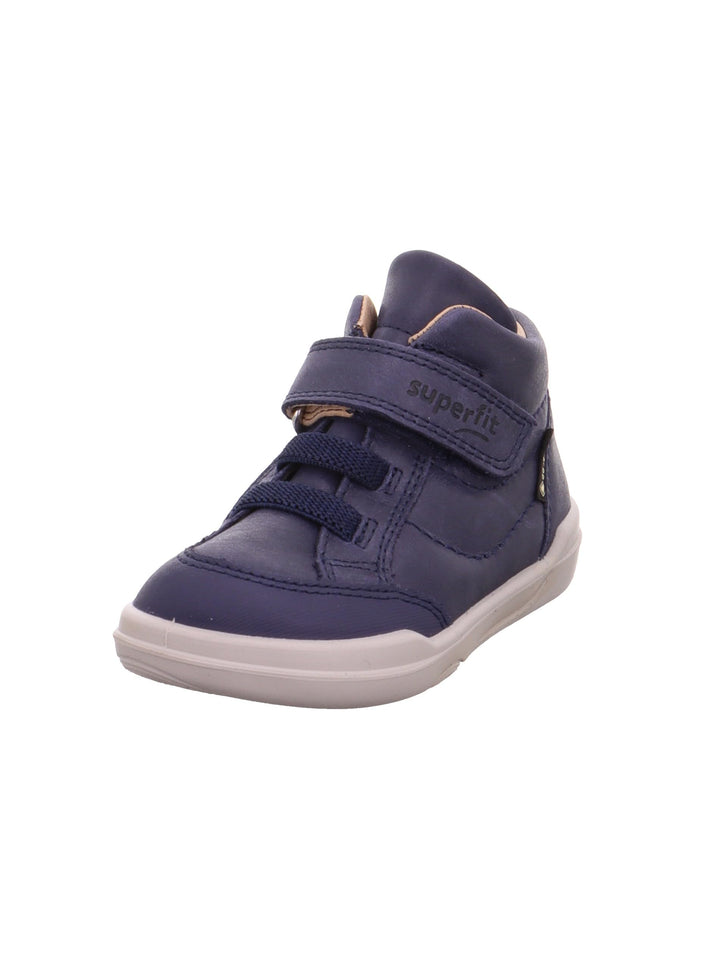 Superfit Jungen SUPERFREE leicht gefütterte Gore-Tex Lauflernschuhe 24 EU Blau 8000, 24 EU Blau 8000