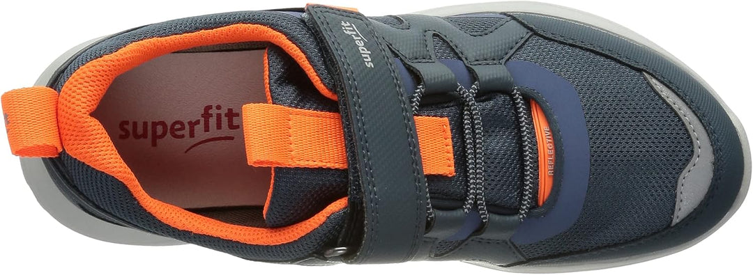 Superfit Jungen Rush Gore-tex Lauflernschuhe 23 EU Blau Orange 8000, 23 EU Blau Orange 8000