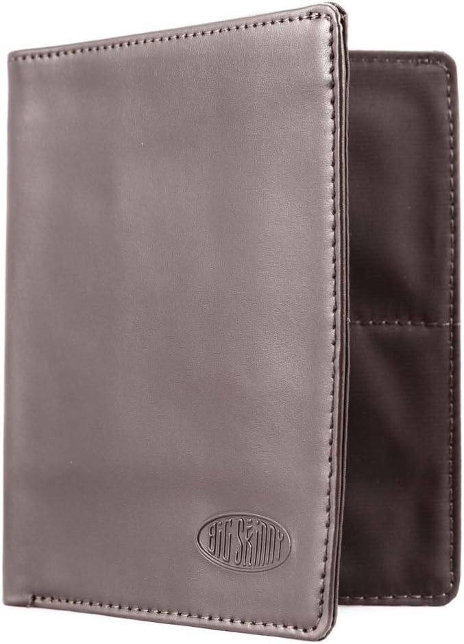 Big Skinny Herren Slim Wallet Einheitsgrösse Braun, Einheitsgrösse Braun