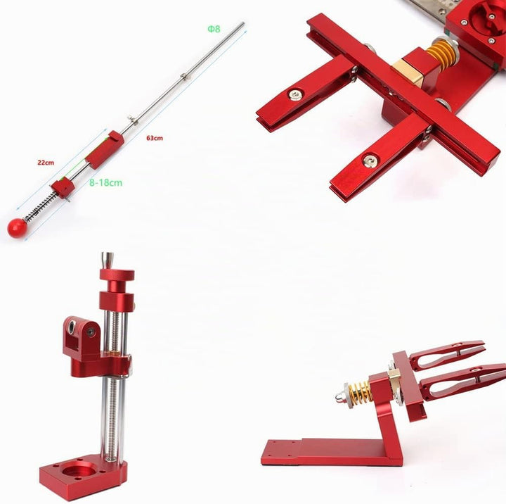 Professioneller Messerschärfer mit 6 Schleifsteinen, 360° drehbarer Winkel, verstellbares Design, fe