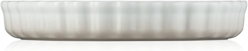 Le Creuset Tarteform aus Steinzeug, 28 cm, 2.1 Liter, Meringue, 71120287160001 Meringue 28 cm, Merin