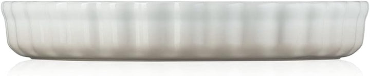 Le Creuset Tarteform aus Steinzeug, 28 cm, 2.1 Liter, Meringue, 71120287160001 Meringue 28 cm, Merin