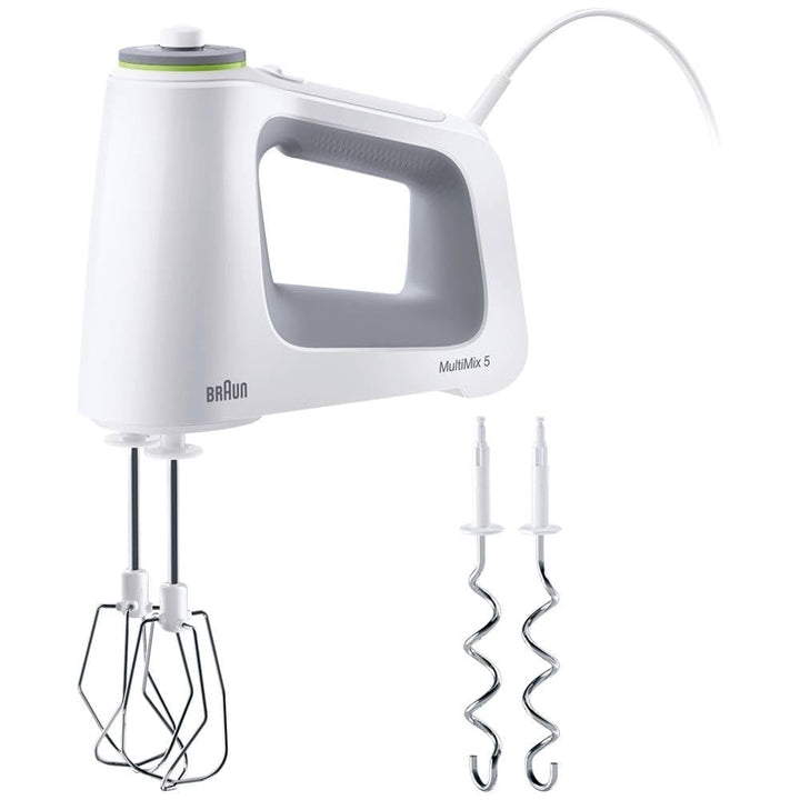 Braun MultiMix 5 HM 5000 Handmixer – Handrührgerät mit stufenloser Geschwindigkeitsregelung, inkl. S