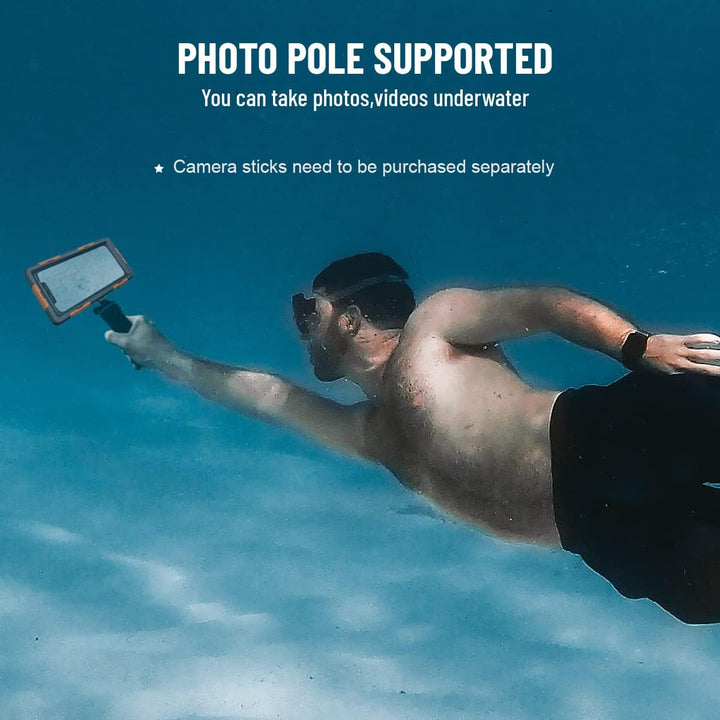 FocRelaxer IPX8 wasserdichte Handyhülle für Tauchen [15m/50ft] Universal Unterwasser Wasserfeste Han