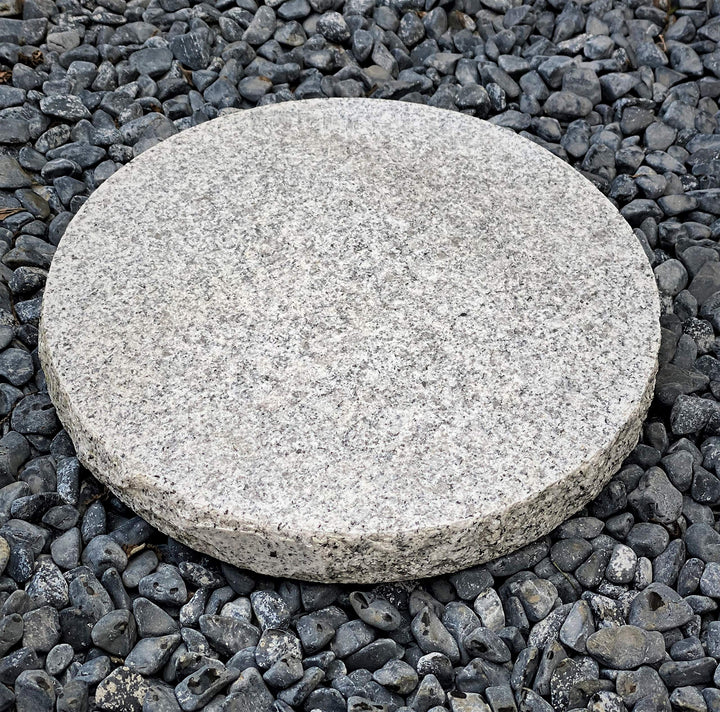 Garden Paradies Handmade Granitsockel Grablaterne Sockel Rund Vasen Sockel Grablampe Grableuchte Gra