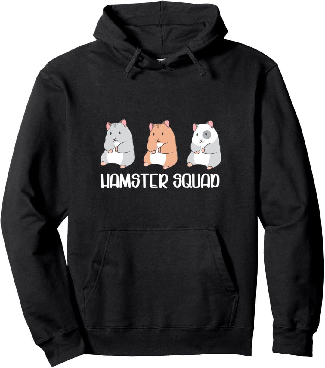 Hamster Squad Lustiges Hamster Team Nager Pullover Hoodie
