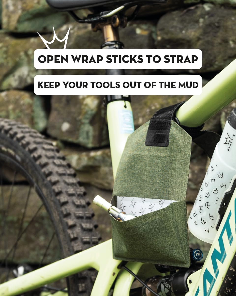 Peaty's Holdfast Trail Werkzeugtasche – super sicher, kein Verrutschen oder Rasseln, modulares Desig