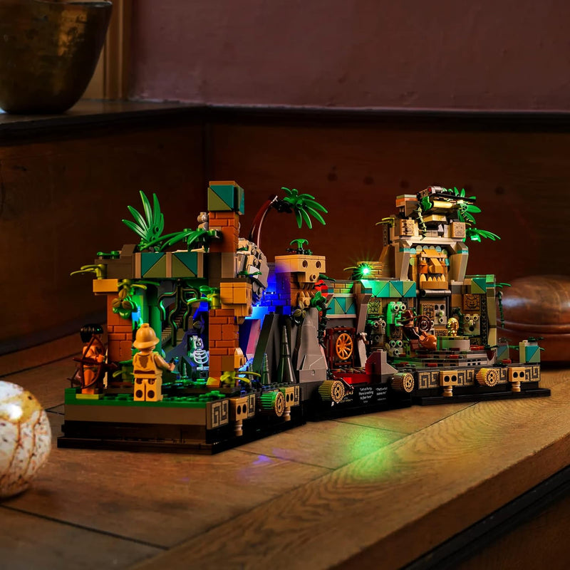 Led Licht Set für Lego Temple of The Golden Idol (Kein Lego-Modell), Dekorations Led Beleuchtungs Se