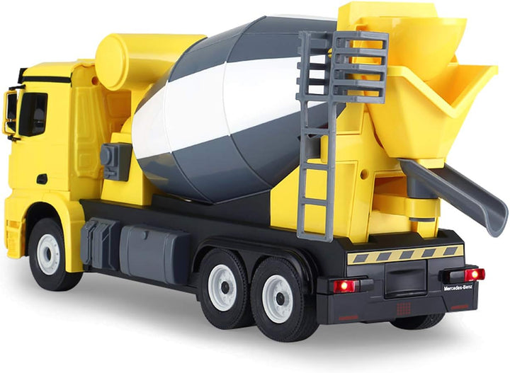 JAMARA 405213 - Betonmischer Mercedes-Benz Arocs 1:24 2,4GHz A - manuell drehbare, Fahr-und Rückfahr