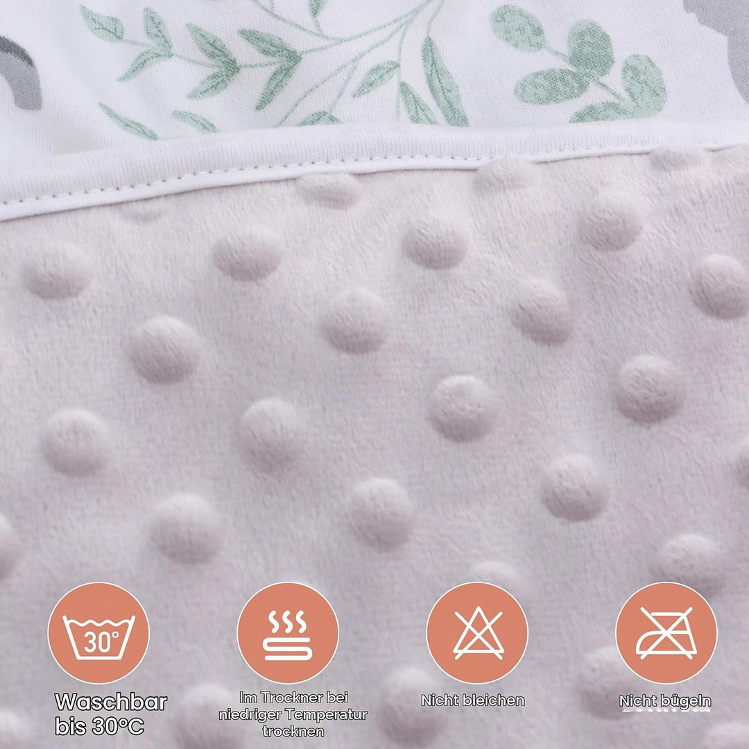 Einschlagdecke Babyschale für Winter Buggy Universal Fusssack Babydecke Baumwolle Baby Pucksack für