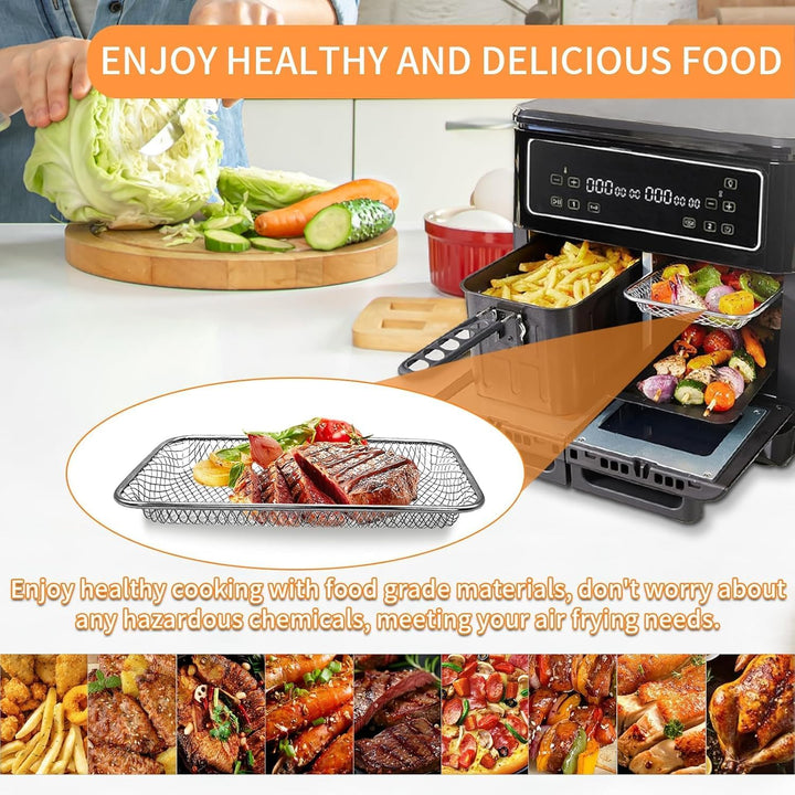 GWYXC 2 Packungen Luftfräter Ersatzteile für Breville Halo Flexi Luftfräter, 25,4 × 17,3 × 2,9 CM kl