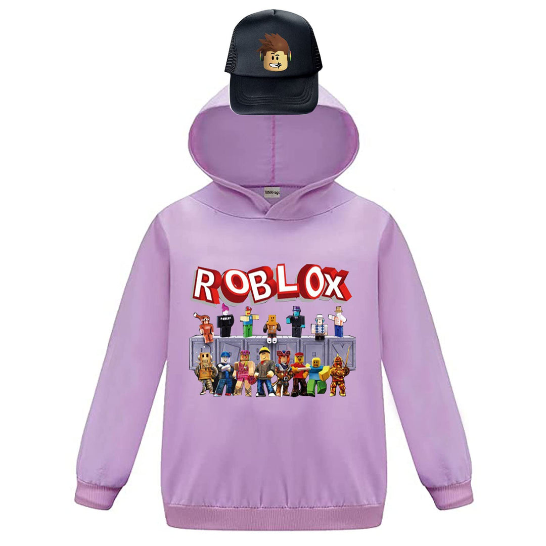 Mädchen Hoodies Rosa Sweatshirt für Kinder Baumwolle Top Casual Langarm Kleidung und Hut 3-13 Jahre