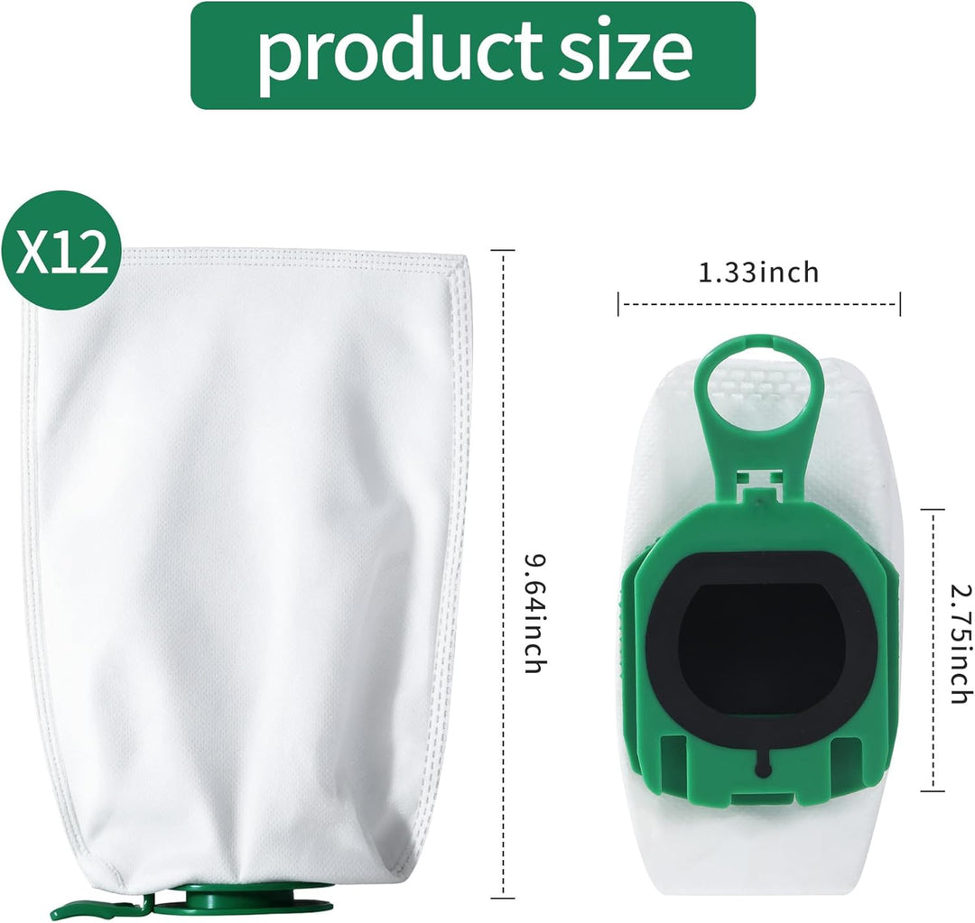 12 Staubsaugerbeutel für Vorwerk Kobold VB100, Für Vorwerk Staubsaugerbeutel, Für Kobold Staubsauger
