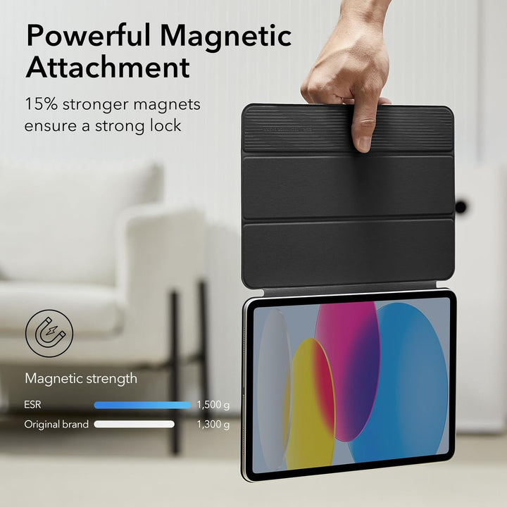 ESR Hülle für iPad 10 Generation hülle 2022 magnetische, iPad 10 Case, Praktische Magnetbefestigung,