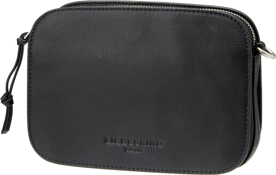 Liebeskind Damen Luka Crossbody Umhängetasche Schwarz, Schwarz