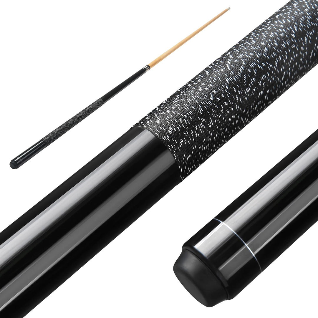 Pool Queue, 58 Zoll Billard Queue Kanadischer Ahornholz Pool Cue 13mm Spitzen für Professionelle Bil