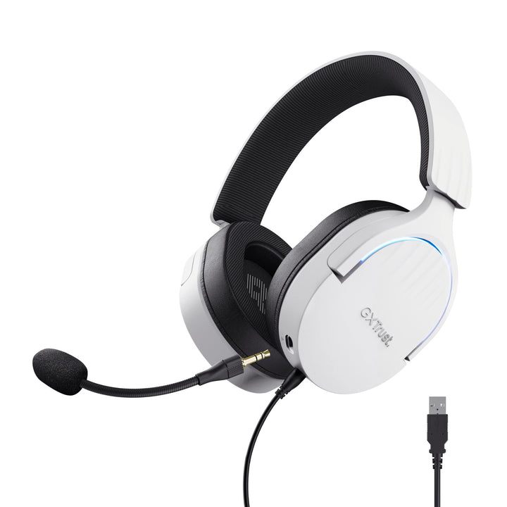 Trust Gaming GXT 490W Fayzo Gaming Headset USB 7.1 Surround Sound, 50mm Treiber, 35% Recyclingkunsts