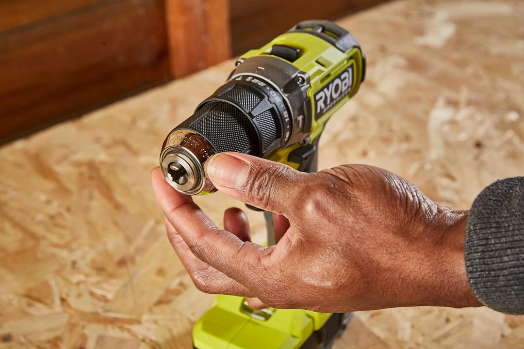 RYOBI 18 V ONE+ Brushless Akku-Schlagbohrschrauber RPD18BL1-2C42S, max. Drehmoment 54 Nm, Schnellspa