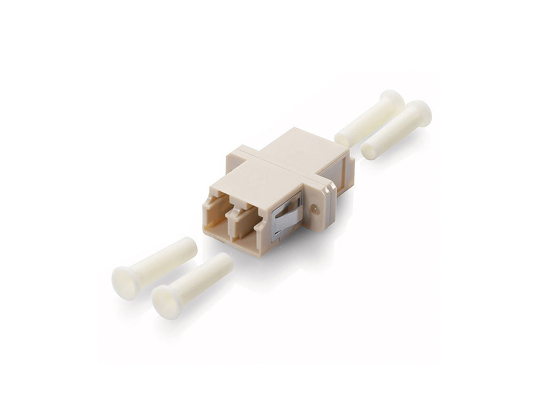 Equip 156151007 LC-Lichtwellenleiter-Adapter OM3/12pcs/Steckverbinder/beige