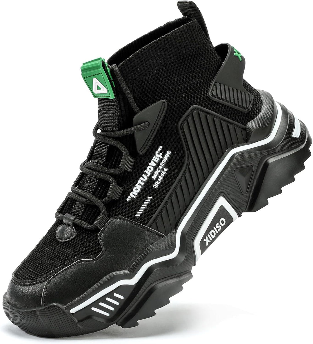 FUSHITON Herren Sportschuhe Turnschuhe Gym Leicht Hohe Schuhe Outdoor Fitnessschuhe Freizeitschuhe S