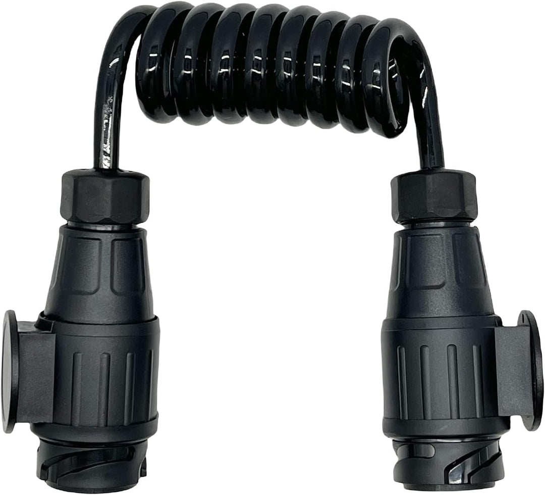 Spiralkabel Verlängerungskabel, 13-Polig auf 13 Polig Adapter Stecker Männlich Stecker Verbindung 1.