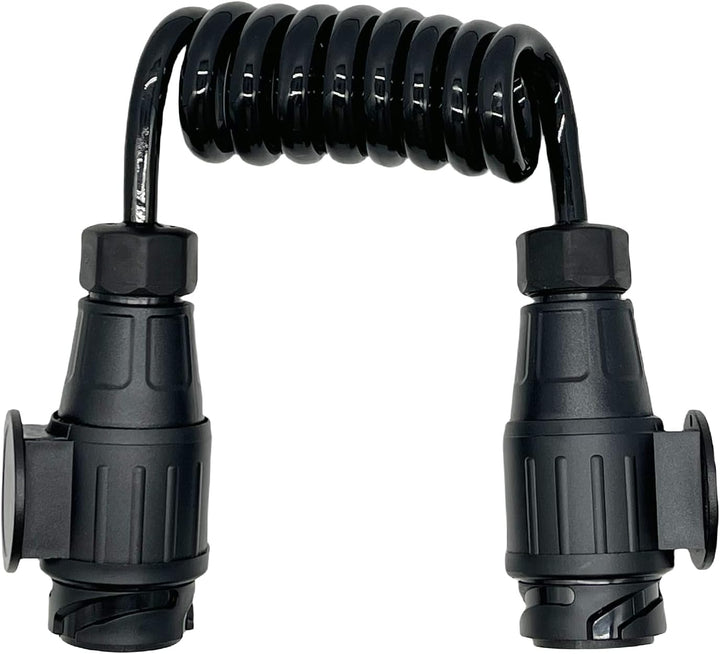 Spiralkabel Verlängerungskabel, 13-Polig auf 13 Polig Adapter Stecker Männlich Stecker Verbindung 1.