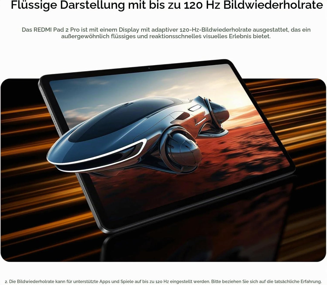 XIAOMI Redmi Pad 2 Pro Lavender Purple 8G RAM 256G ROM