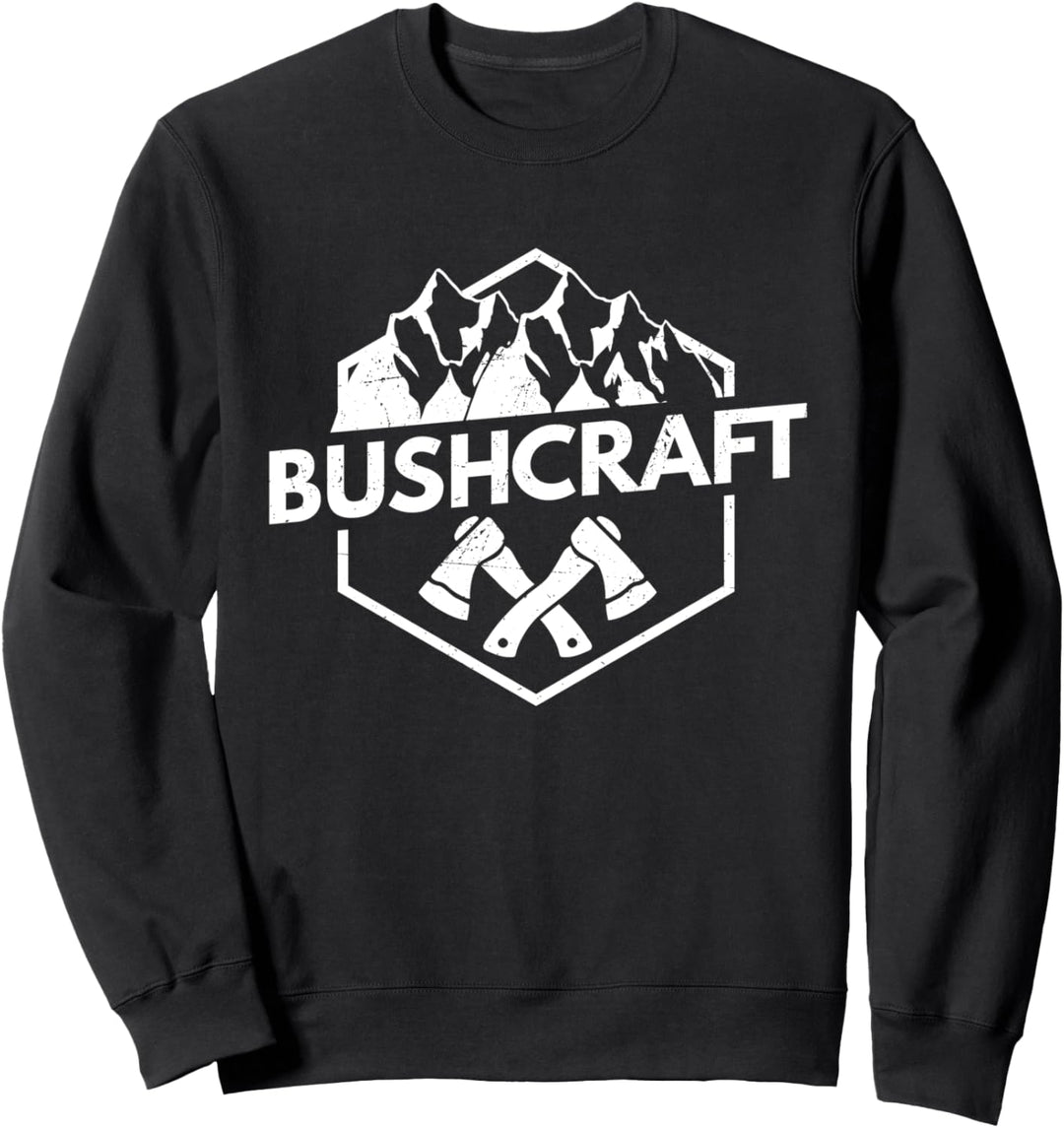 Bushcraft Bushcrafter Wildnis Natur Sweatshirt