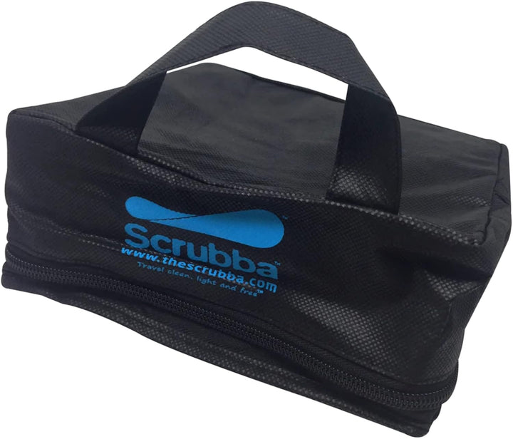 Scrubba Waschbeutel Set 2.0 – Tragbare Reise-Waschmaschine für Hotel und Reisen - Leichter, Kleiner