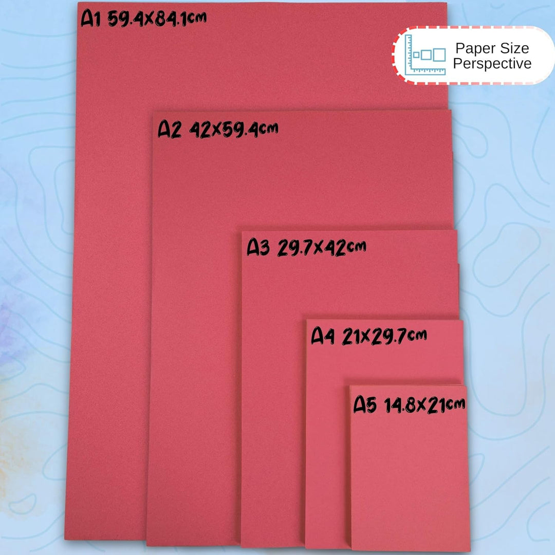Be Creative Bcreative Zuckerpapier, A3, 100 g/m², recycelt, 100 g/m², 250 Blatt