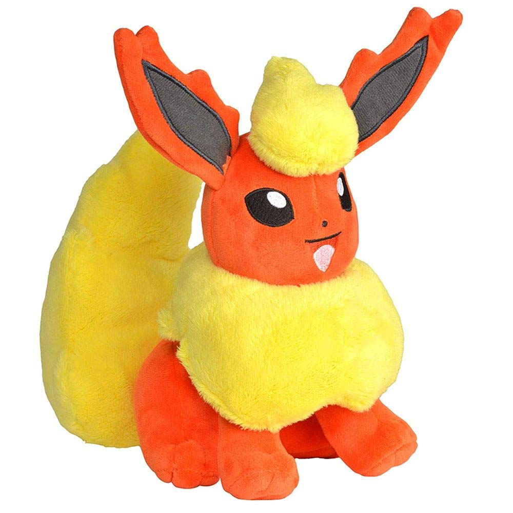 Auswahl Pokemon Plüsch-Figuren | 20 cm Plüsch-Tier | Stofftier | Kuscheltier, Plüsch:Feurigel Flamar