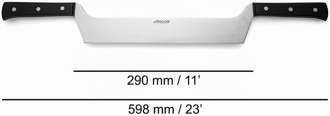 ARCOS Universal Professionelles Käsemesser 290mm mit 2 Griffen, Käsemesser aus rostfreiem Stahl und