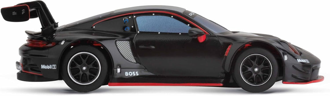 Carrera Hybrid, Porsche 911 GT3 R Black Devil, Massstab 1:50, Front- und Rücklichter, Bis zu 30 Minu