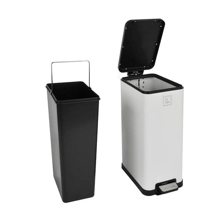 SVITA STM18 Mülleimer Treteimer Tretmülleimer Abfalleimer 18l inkl. Inneneimer Softclose-Deckel Fuss