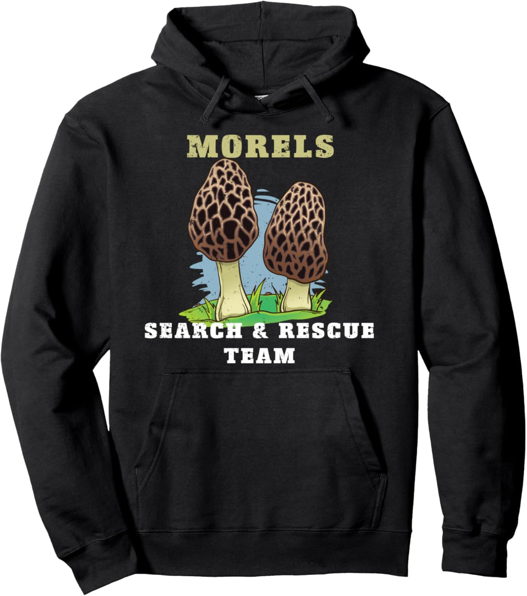 Goblincore Pilz Morcheln Such- und Rettungsteam auf Pullover Hoodie