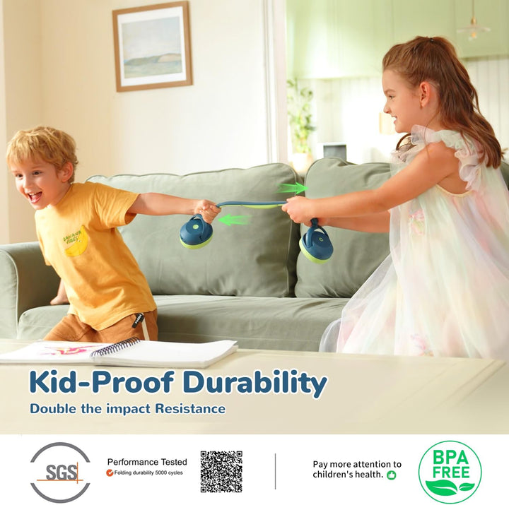 iClever Noise Cancelling Kopfhörer Kinder Bluetooth, 60H Spielzeit, 80dBA Sichere Lautstärke, Bequem