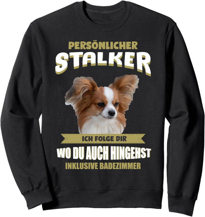 Papillon Hund - Papillon Sweatshirt