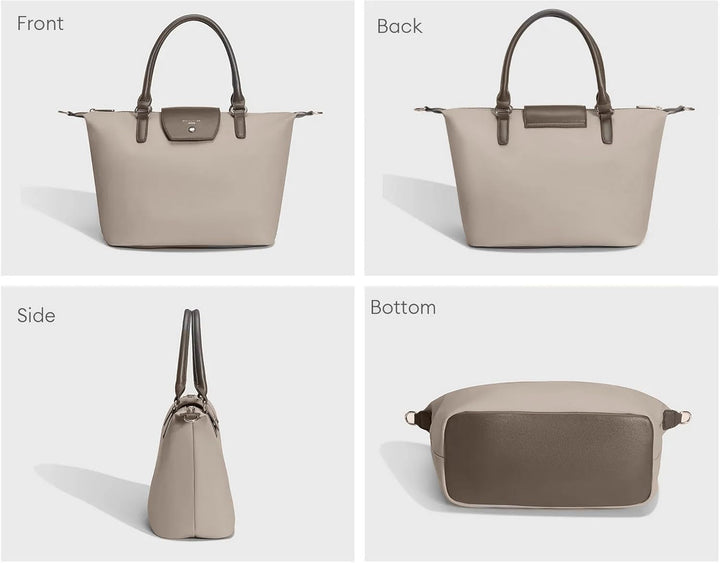 David Jones - Handtasche, Einkaufstasche, Nylon, für Damen, weiche Einkaufstasche, grosse Kapazität,