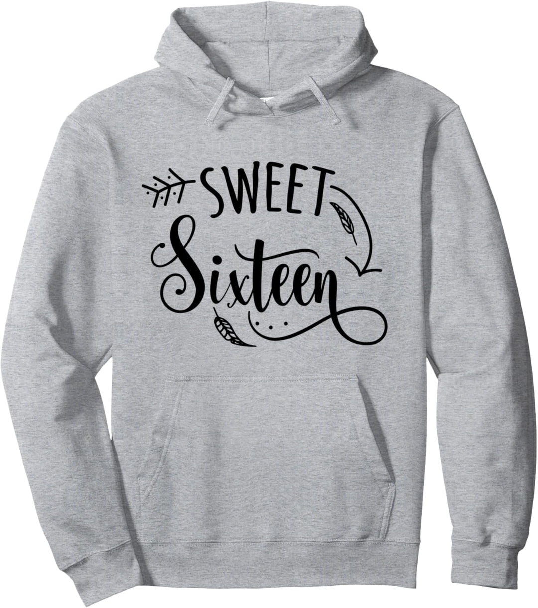 Sweet Sixteen Geburtstagsgeschenk für Teenager Tribal Pullover Hoodie