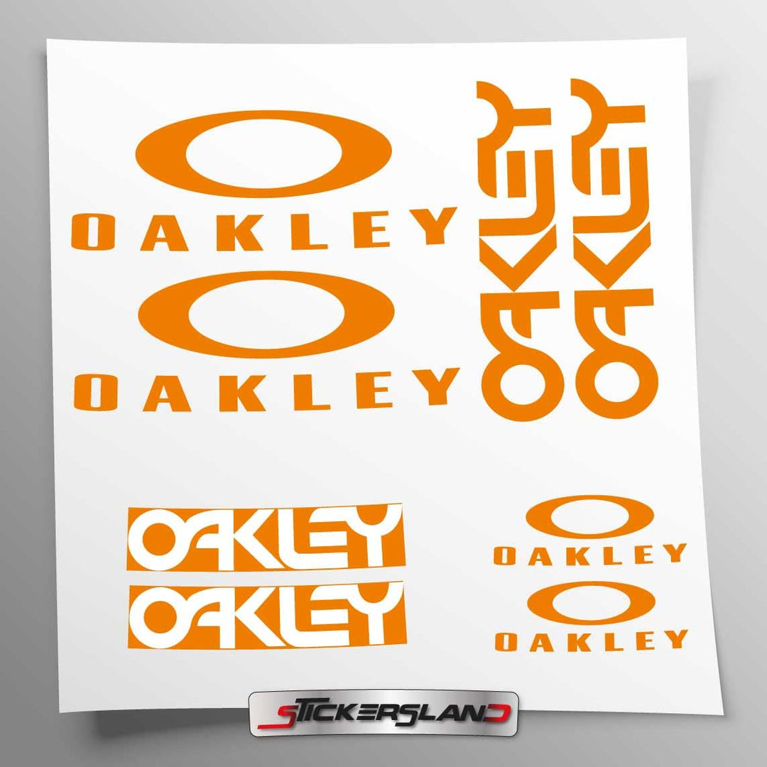 Stickersland® Aufkleber-Set kompatibel mit Rahmen MTB Mountainbike und Helm | Aufkleber-Aufkleber fü