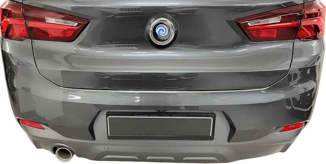 Ladekantenschutz Edelstahl MATT kompatibel für BMW X2 | Typ F39 | BJ ab 2018> | premium Qualität von