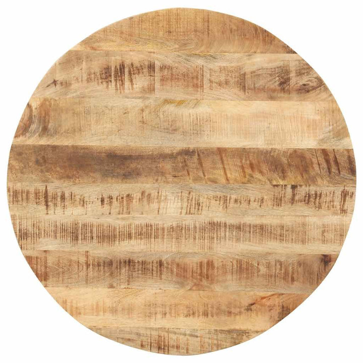 vidaXL Mangoholz Massiv Tischplatte Massivholzplatte Holzplatte Ersatztischplatte Holz Platte für Es