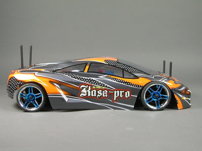 Amewi 21028 Kasa Pro Brushless 1:10, RTR Tourenwagen, Gelb